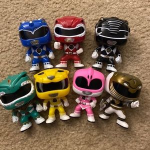 Power Rangers Funko Pop Set